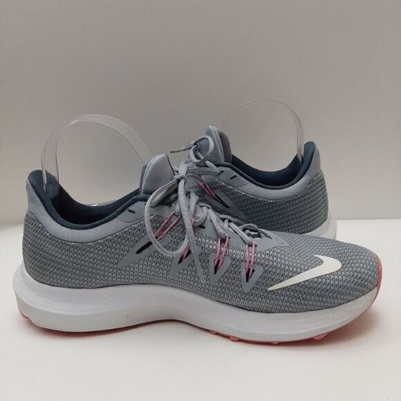 NIKE Quest Athletic Running Shoes Gray & Pink Women's Sz 8.5 - Picture 10 of 14